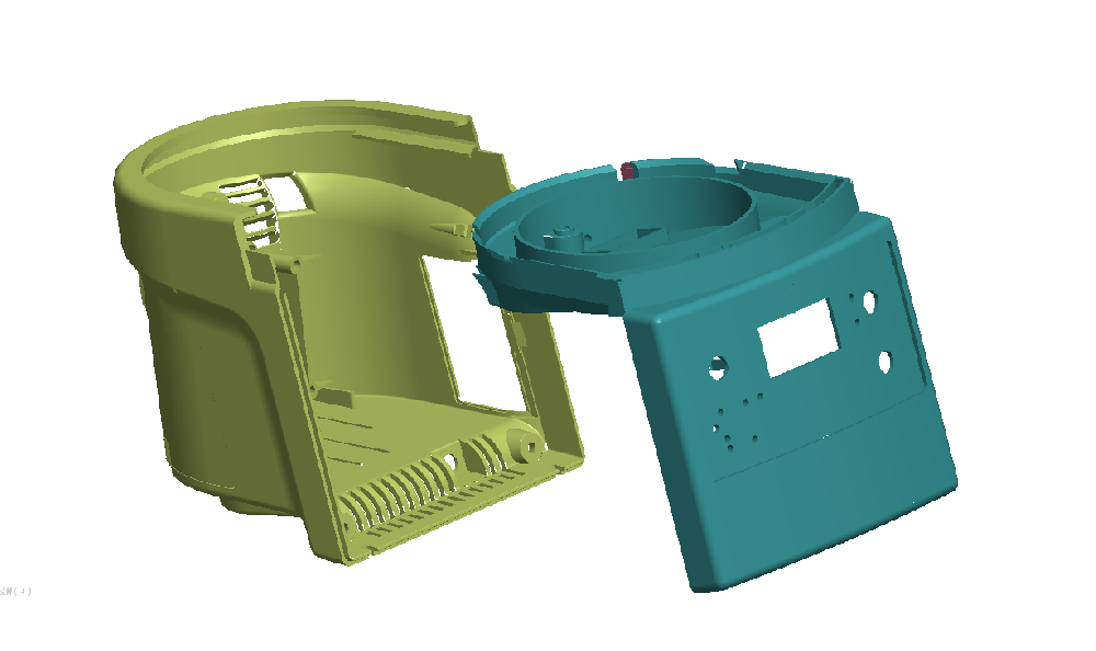 機(jī)殼抄數(shù)畫圖