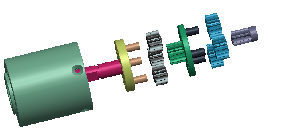 齒輪箱抄數(shù)設(shè)計