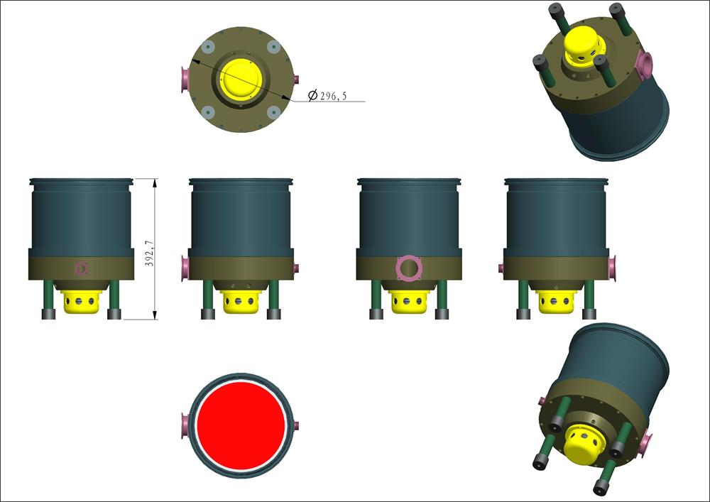 分子泵3D圖設(shè)計(jì)