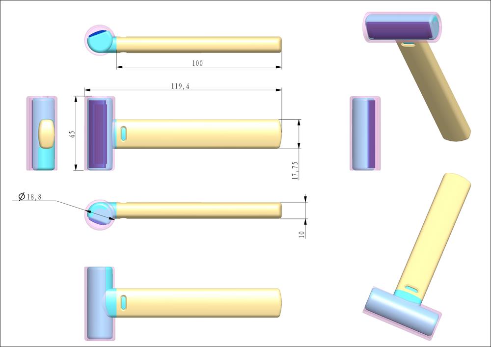 刀架3D圖設(shè)計(jì)